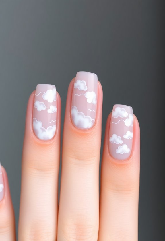 Monochrome Cloud Patterns